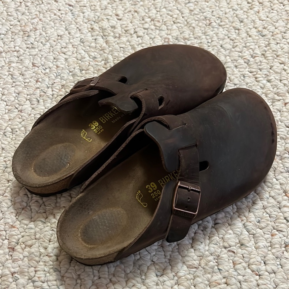 Birkenstock Boston Oiled Leather Clog